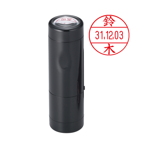 データーネームEX12号 キャップ式 ブラック 既製 紫|XGL-12H-V XGL-12M