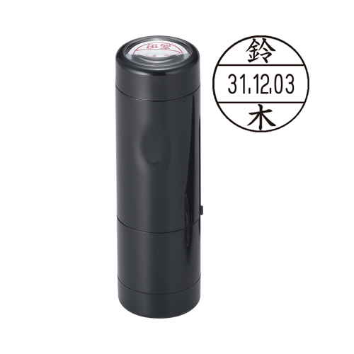 データーネームEX12号 キャップ式 ブラック 既製 黒|XGL-12H-K XGL-12M