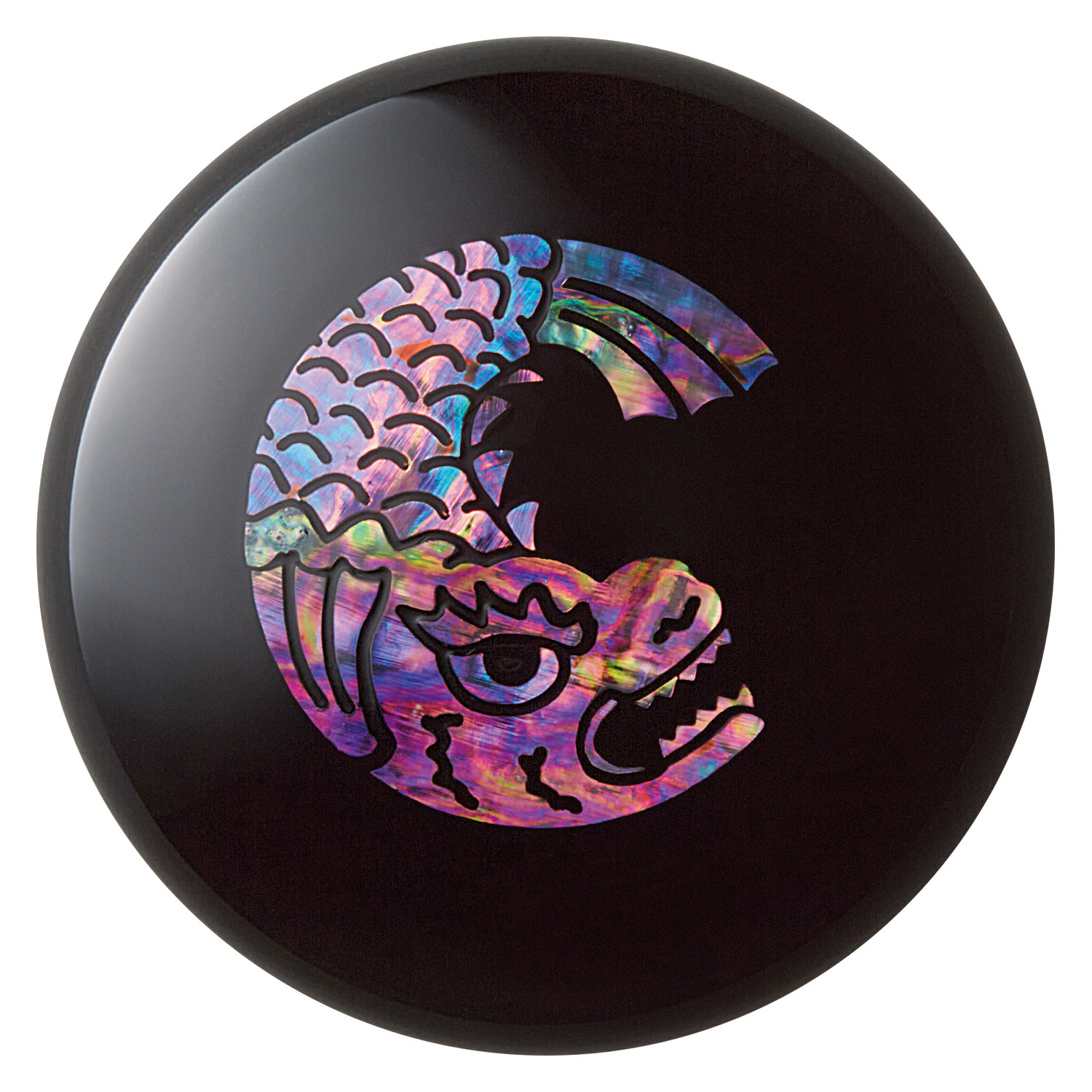 高岡漆器 螺鈿仕上 鯱旗印肉 50号 鯱柄|MNUK-50A-1|商品カタログ