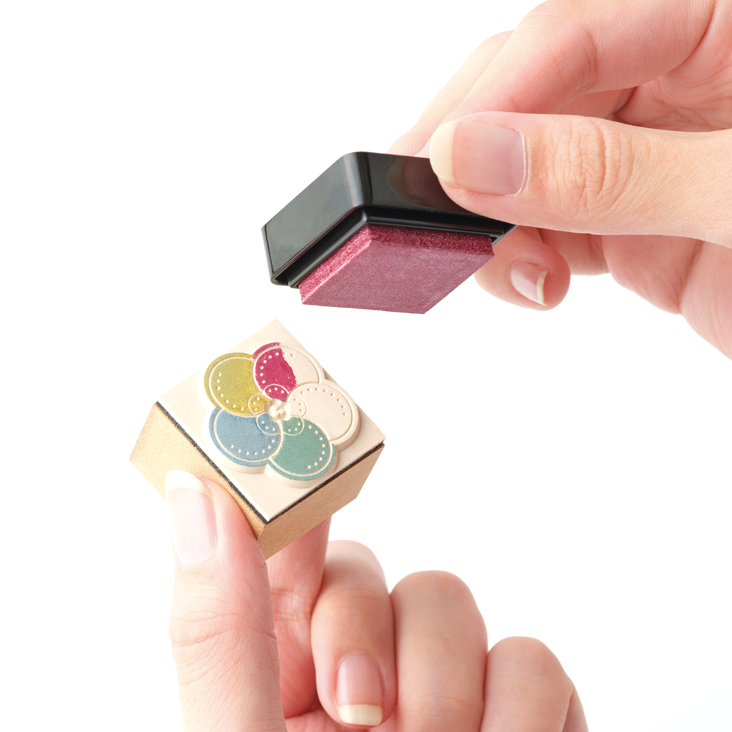 いろもよう 光彩 わらべ 藤色|HAC-S1G-PV|商品カタログ|シヤチハタ株式会社