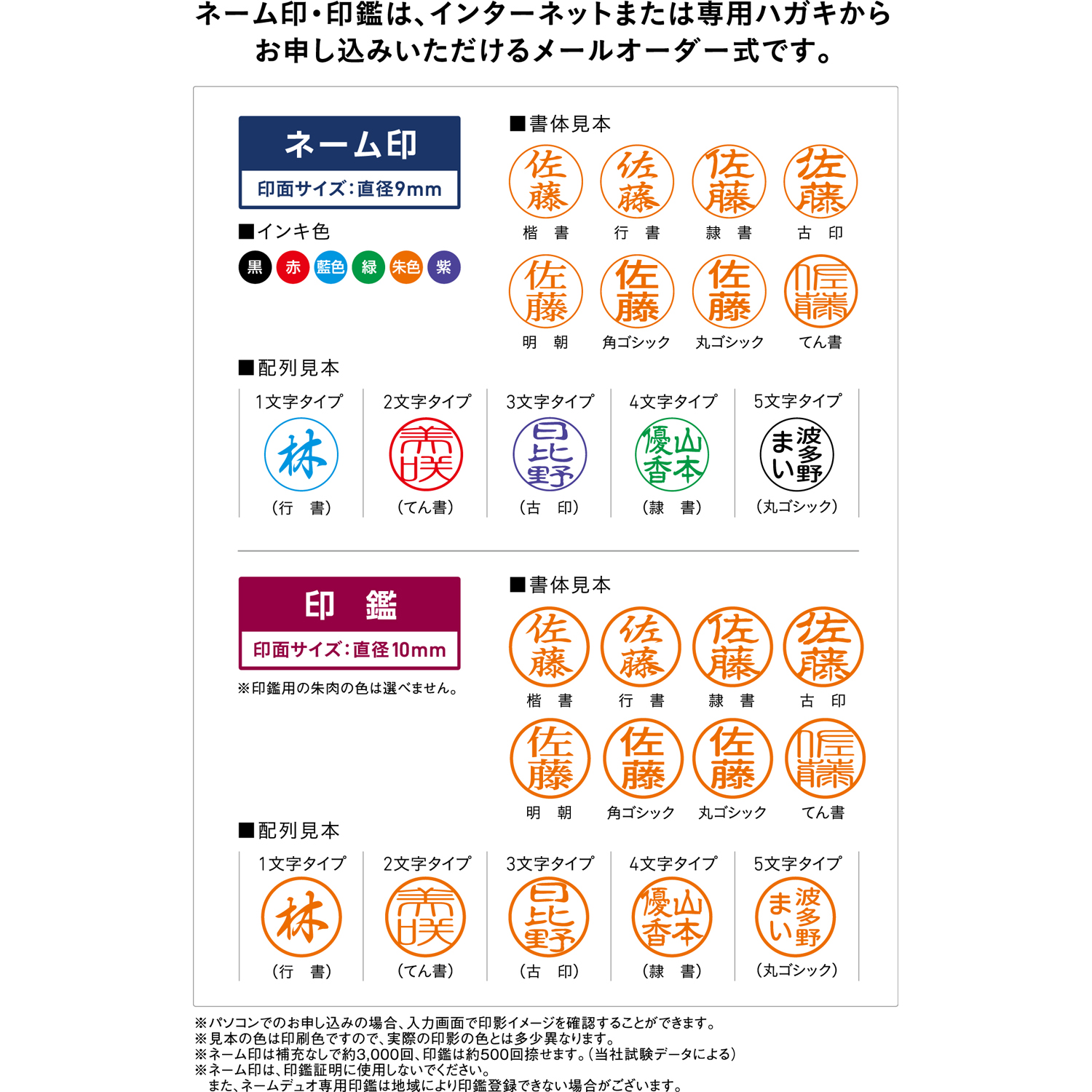 ネームデュオ メールオーダー式 シルバー|XL-D1/MO|商品カタログ