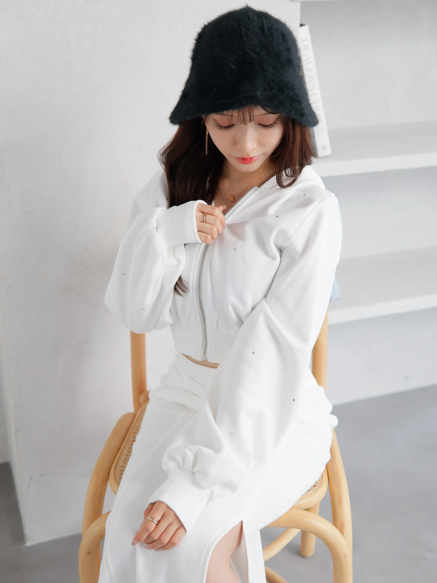 LIP SERVICE（リップサービス）｜ Jewelパーカーセットアップ アイテム