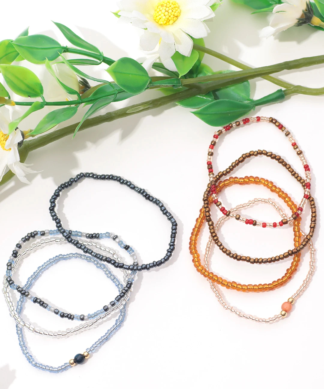 ビーズミニポニーセットヘアゴム / ヘアゴム・シュシュ | エスニック