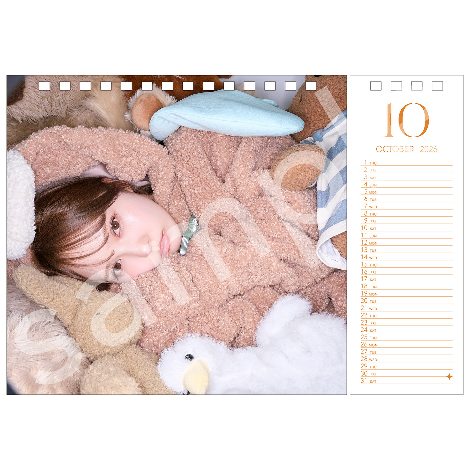 加藤史帆カレンダー2026 | SHIHO KATO Official Goods Store
