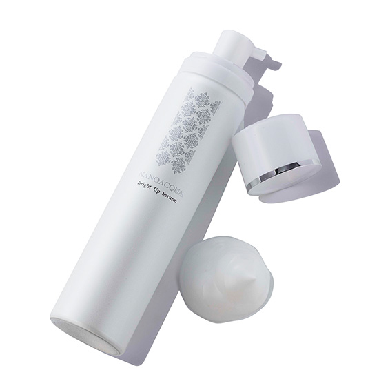 ナノアクア｜ブライトアップセラム（濃密炭酸泡美容液）｜スキンケア