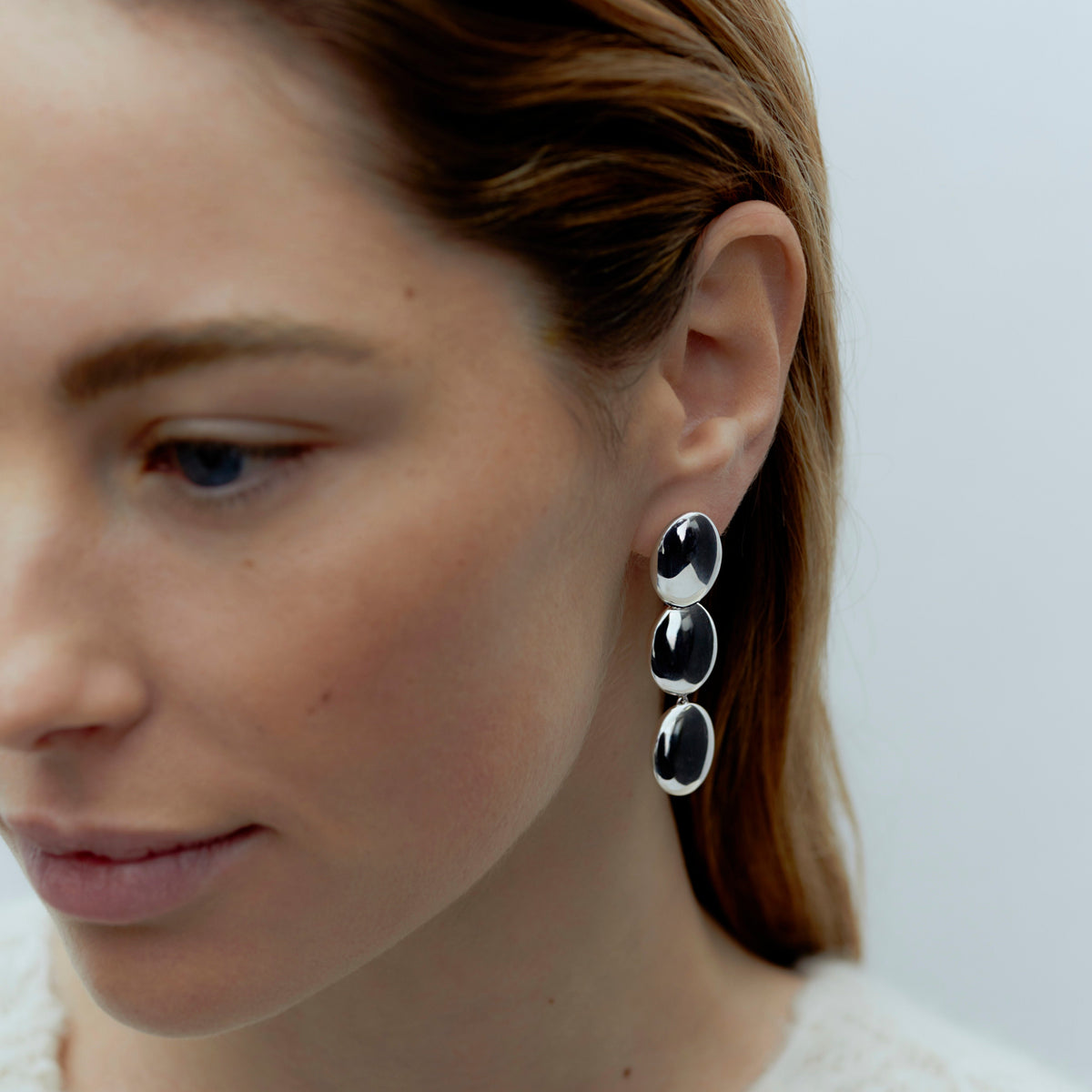 No. 12081 - Earring - SILVER / RAGBAG (イヤリング・ピアス