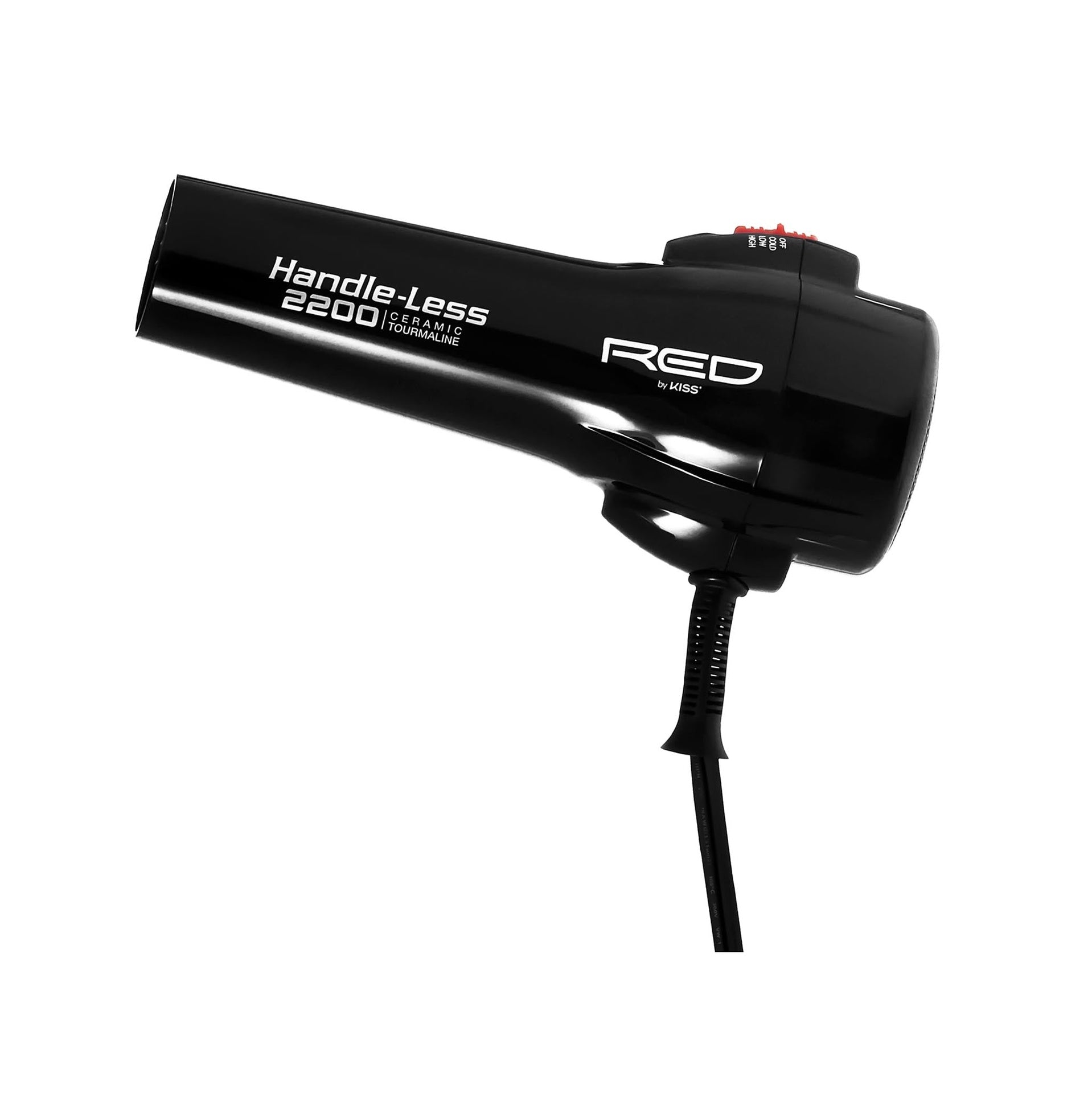 RED by KISS 2200 Ceramic Tourmaline Handleless Hair Dryer 3