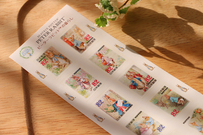 ピーターラビットのグリーティング切手｜izumanix