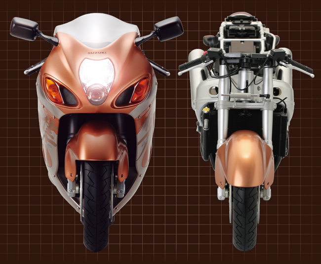 Weekly 1/4 Suzuki HAYABUSA GSX1300R vol.1 Deagostini