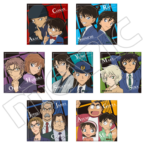 名探偵コナン キャラバッジコレクション B.平次がいっぱいコンプリート