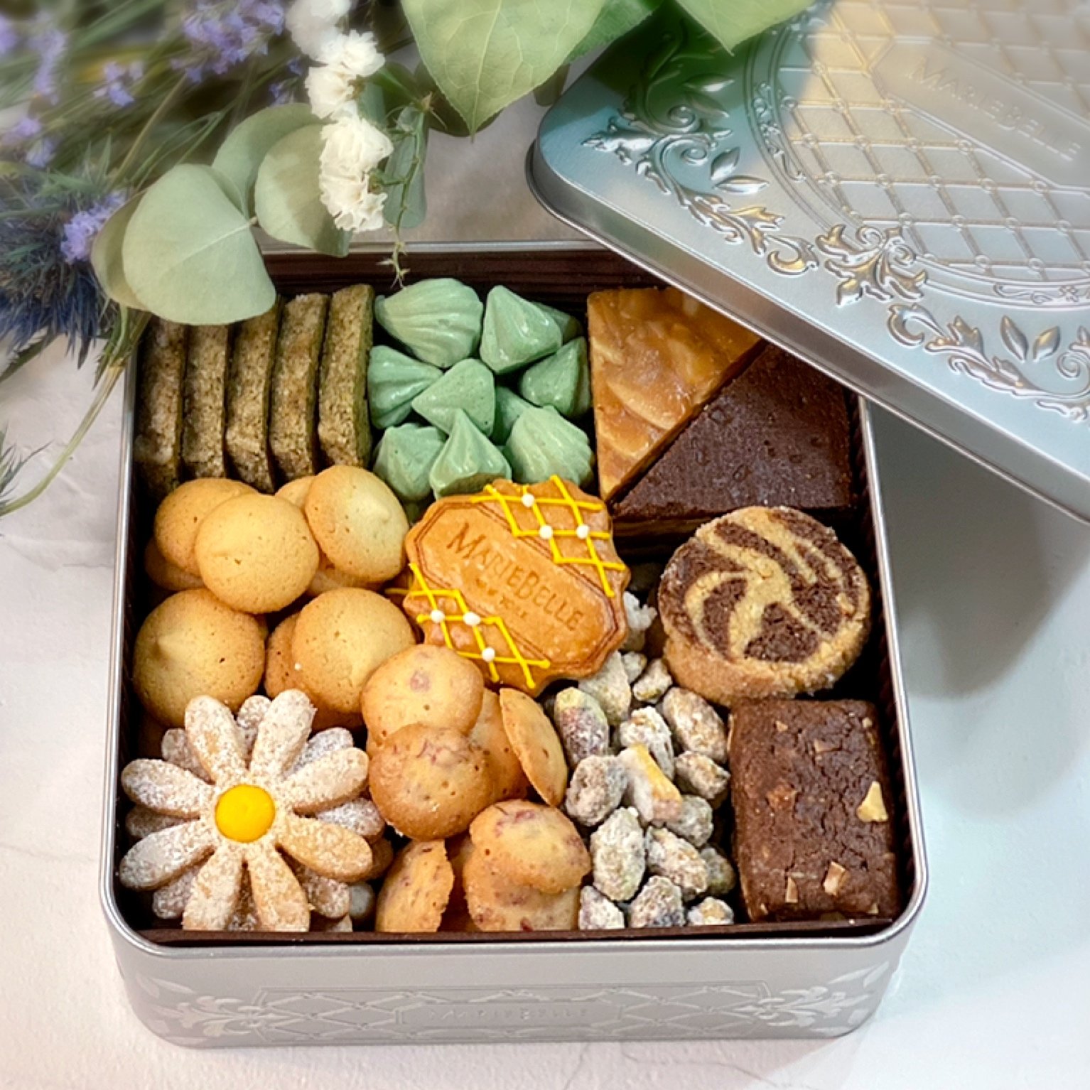 9周年アニバサリーのクッキー缶＠マリベル | スイーツコーディネーター