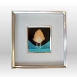 輪島塗 漆芸額 絵 1号 沈金 蒔絵