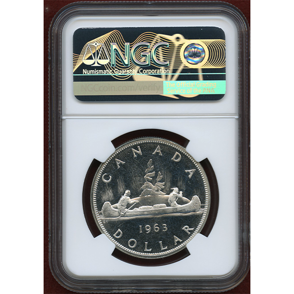 カナダ 1ドル銀貨 エリザベス2世 ピンバッジ 留め具 コンチョ カナダ 1