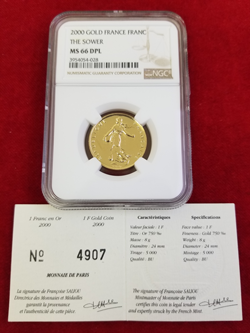 JCC | ジャパンコインキャビネット / 【SOLD】フランス 2000年 フラン