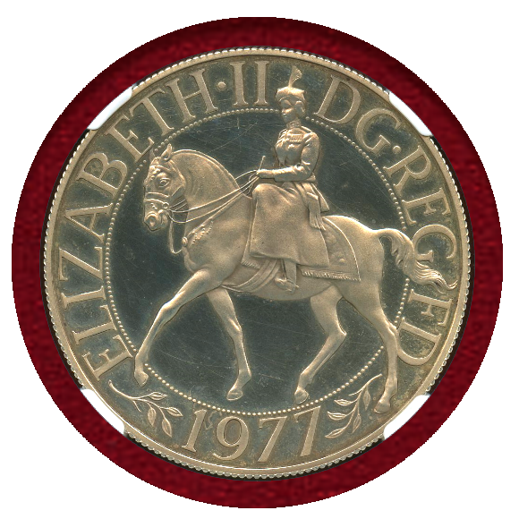 JCC | ジャパンコインキャビネット / イギリス 1977年 25ペンス 銀貨