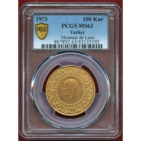 JCC | ジャパンコインキャビネット / 【SOLD】トルコ 1973年 100