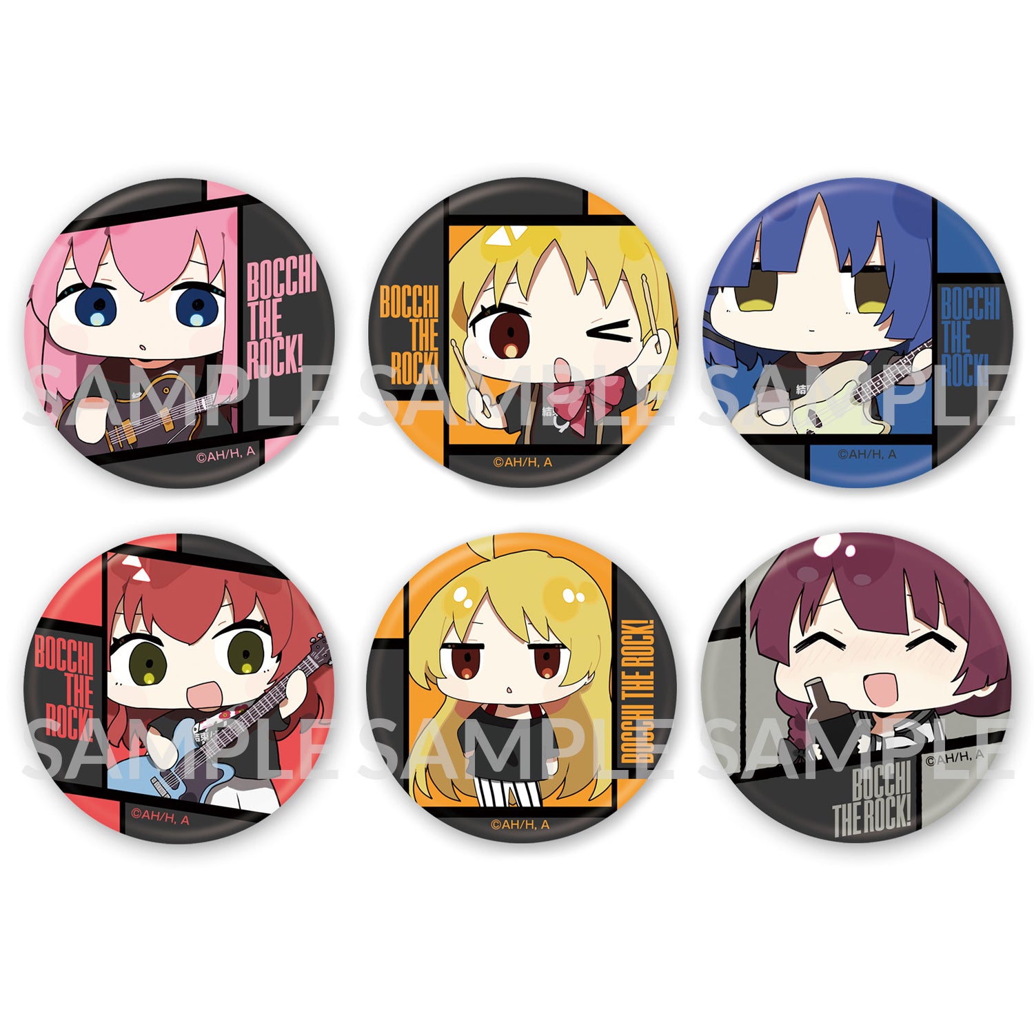 TVアニメ『ぼっち・ざ・ろっく！』缶バッジ - Tokyo Otaku Mode