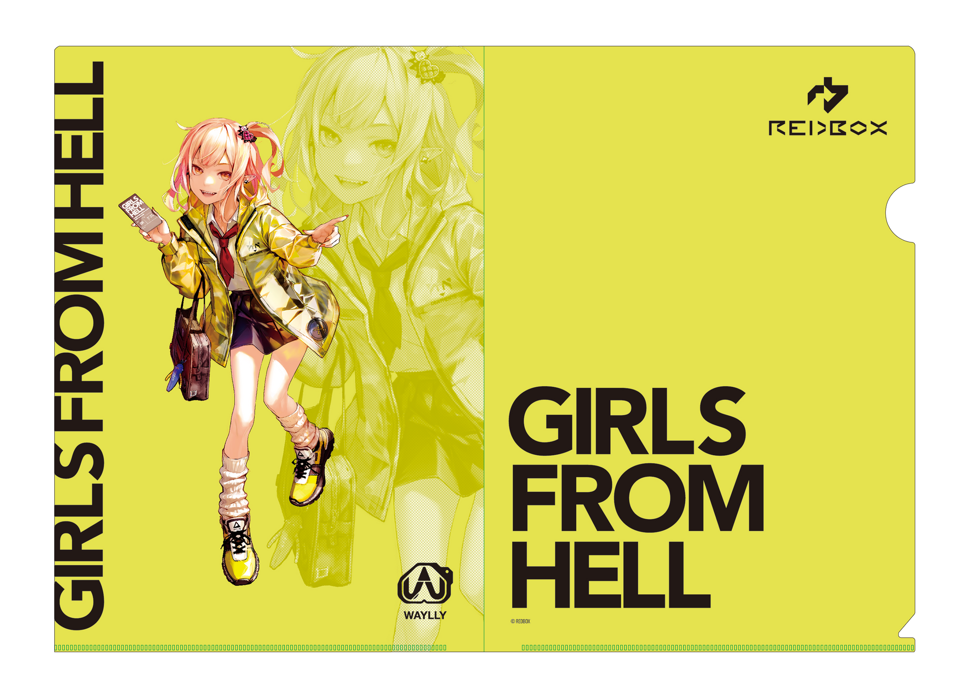 クリアファイル3枚セット GIRLS FROM HELL／Cセット - Tokyo Otaku Mode
