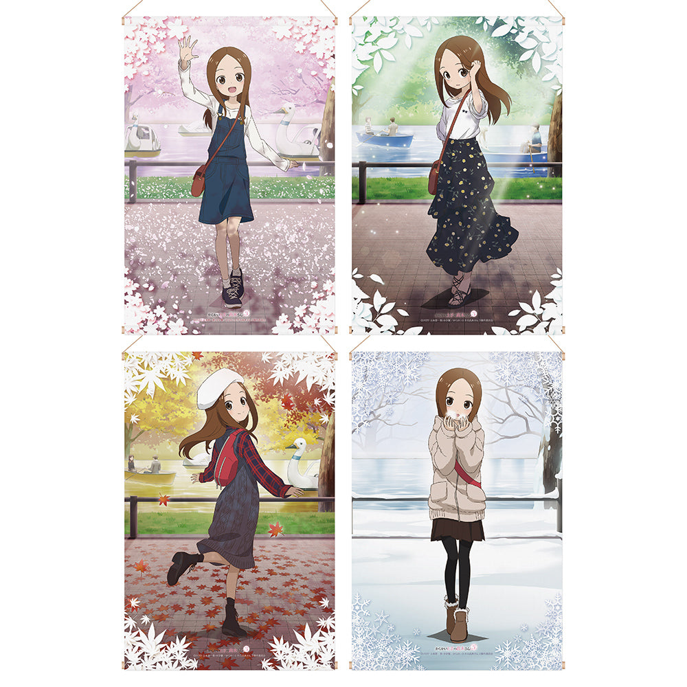 カ*ん様 からかい上手の高木さん 春夏秋冬バスタオル 4種 カ*ん様