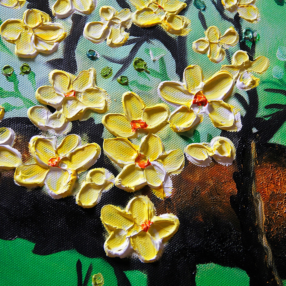 梅の花 絵画 (90X50CM) | セオアートギャラリー