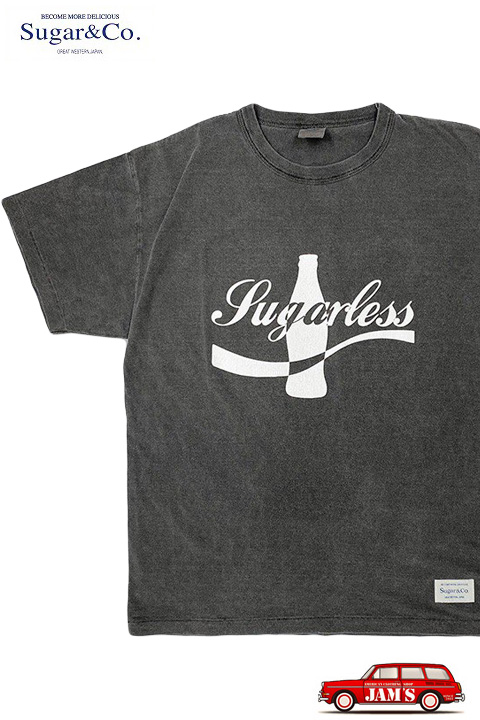 Sugar & Co.」Print Drop Tee ”Sugarless” シュガーアンドカンパニー