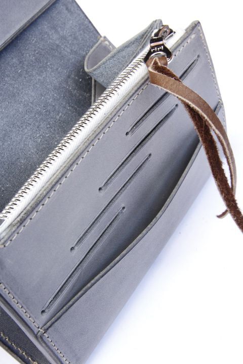 限定予約オーダー品]「Mt.hill」Leather Wallet with Silver Concho