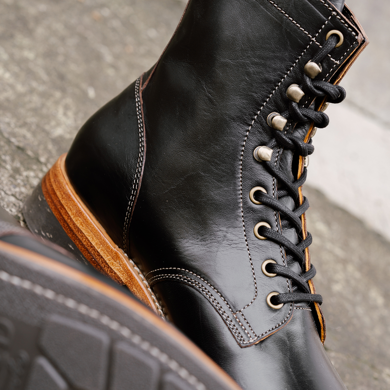 Black Teacore Horsehide 7-Inch Field Boots – Jakkrabbits Bootmaker