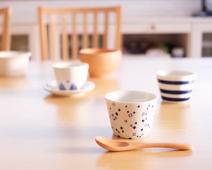 モダンでおしゃれな北欧風デザインのそば猪口 東屋