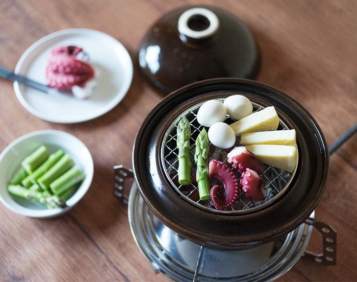 いぶしぎんで燻製をつくってみた