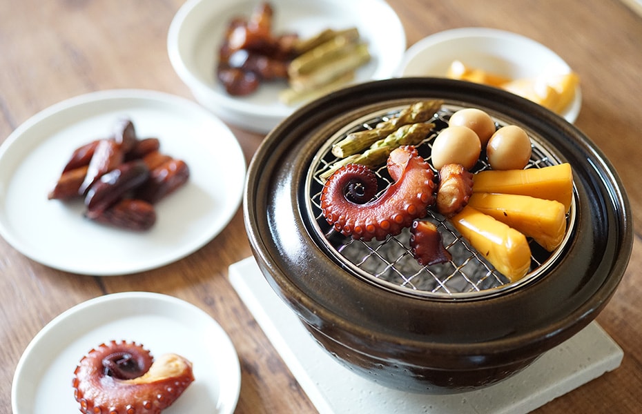 いぶしぎんで燻製をつくってみた