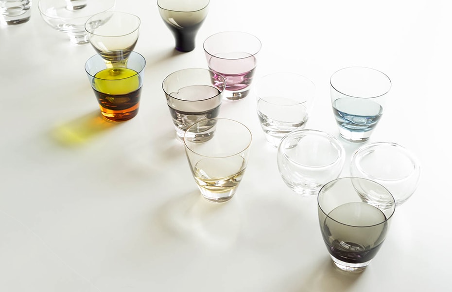 Sghrスガハラのグラス おしゃれなハンドメイドガラス