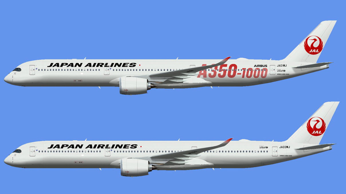 Japan Airlines A350-1000 for FSPX A350 – Japan FS AI