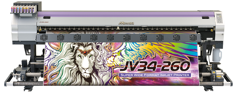 特長 | JV34-260 | 製品情報 | ミマキ