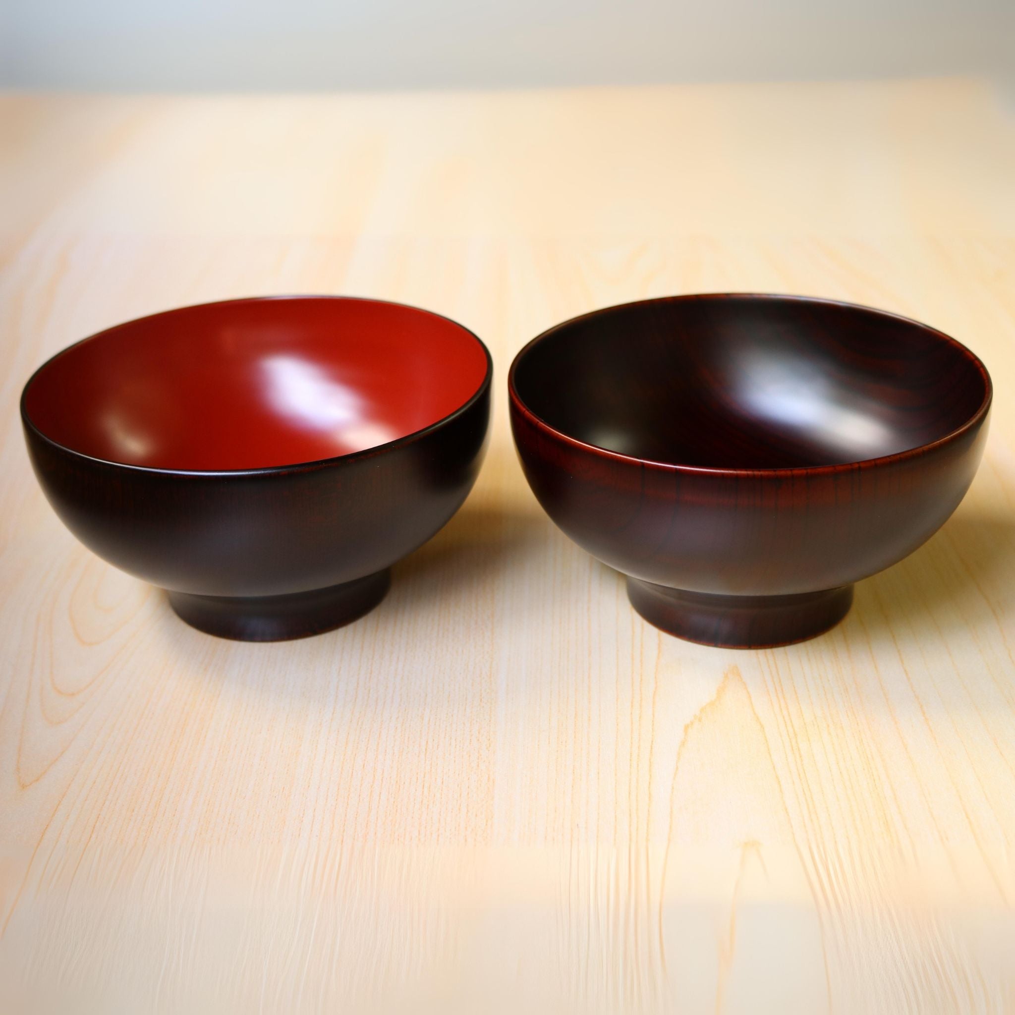 越前漆器 お椀 | 直右ヱ門 欅まり椀 | 木地呂 |