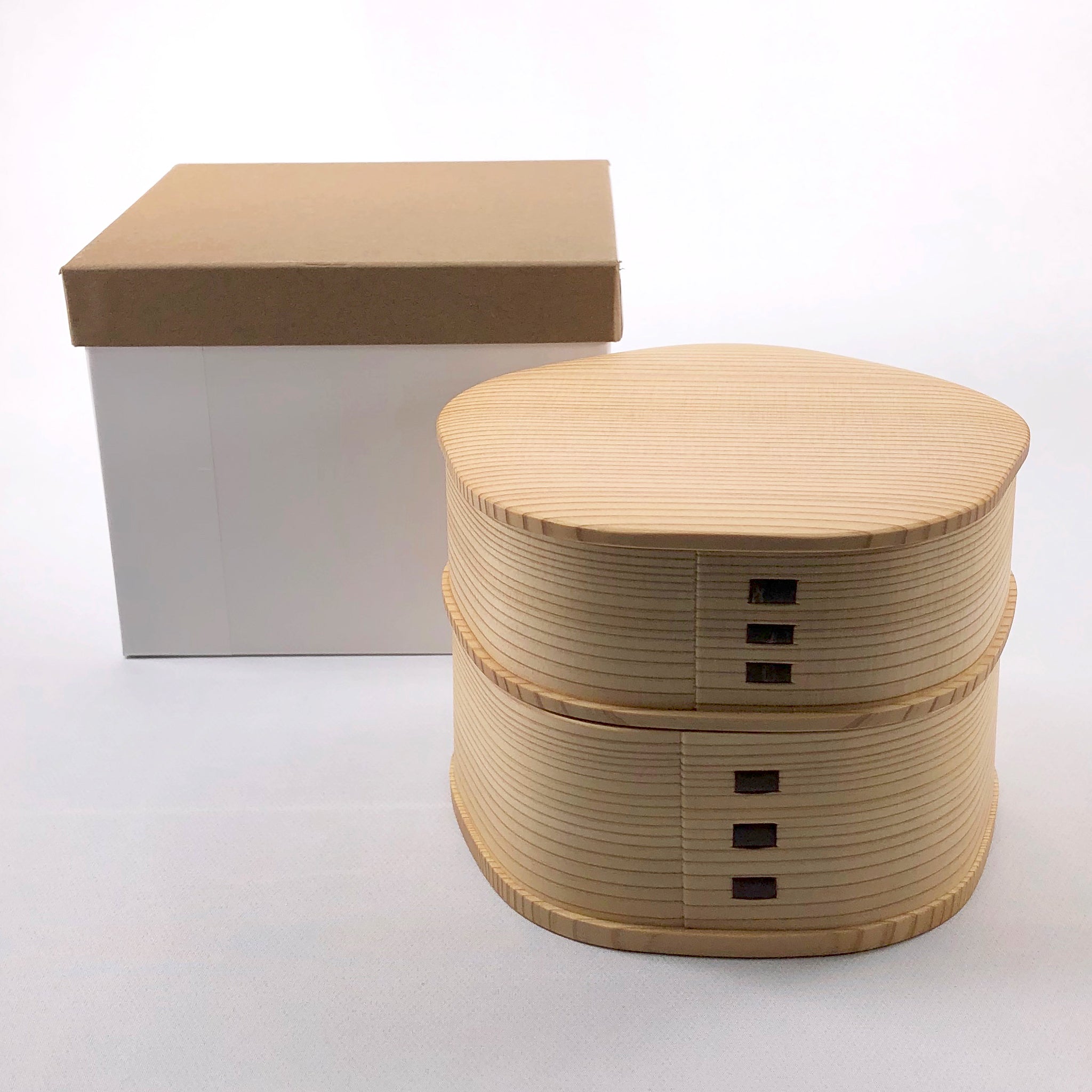 大館曲げわっぱ 弁当箱 | 秋田杉 | 梅花弁当 | 大館工芸社