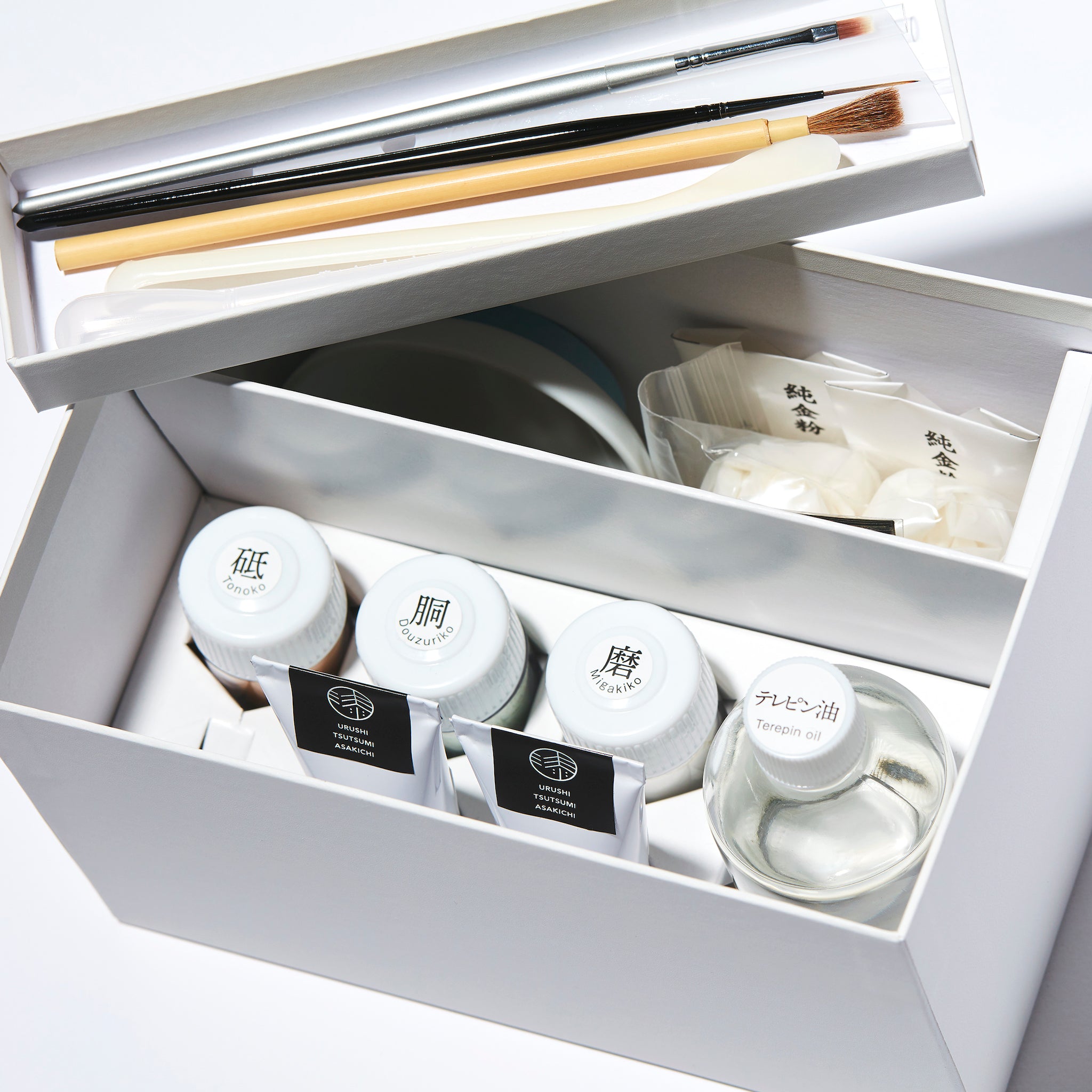 体験キット | 金継ぎ | 金継ぎコフレ | 堤淺吉漆店