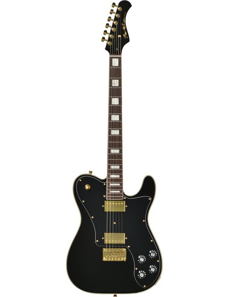 Electric guitar BACCHUS BTLC-1-RSM/R BLK | Japanguitar-handmade.com