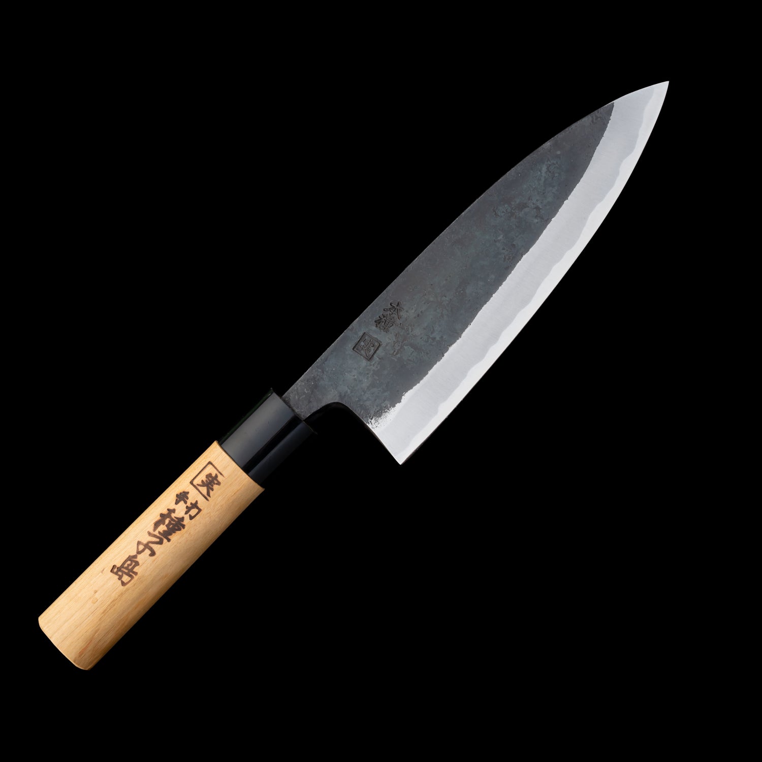 包丁の堺徳｜出刃包丁 種子包丁 黒打ち 白一鋼 桜柄