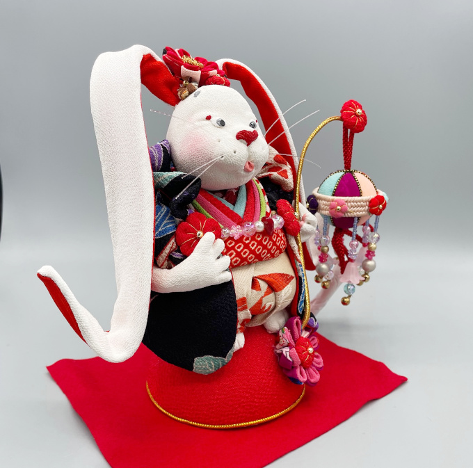 古布創作人形 干支卯 - Japan Shop 結｜和雑貨と和ギフトのテーマパーク