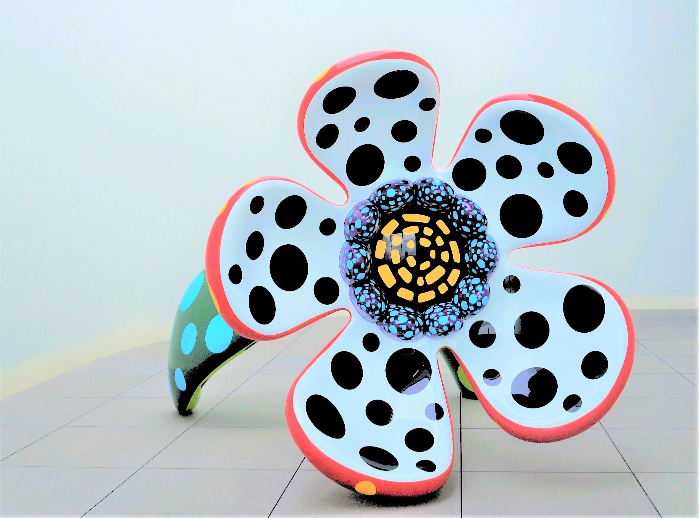 Welcome to the world of polka dots. Yayoi Kusama Museum | Japan