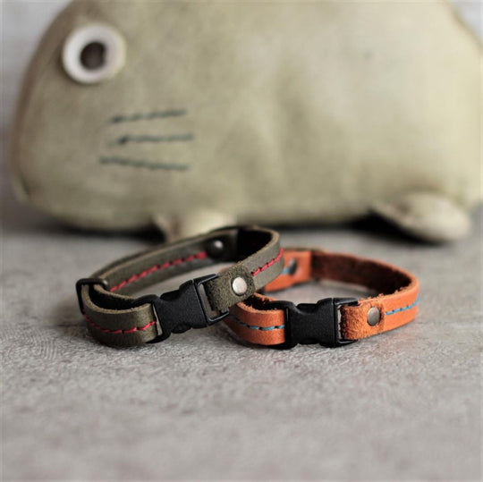 ネコア | 安心仕様のレザーキャットカラー(猫首輪） ac-28 – Japlish