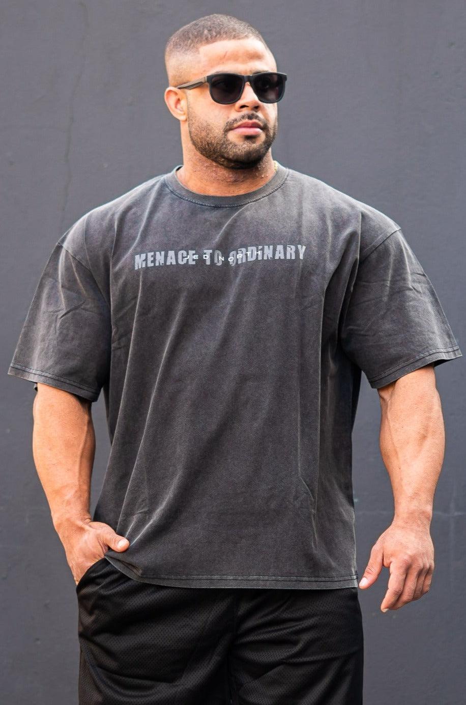 Vintage Oversized T-Shirt - Menace to Ordinary – Jed North