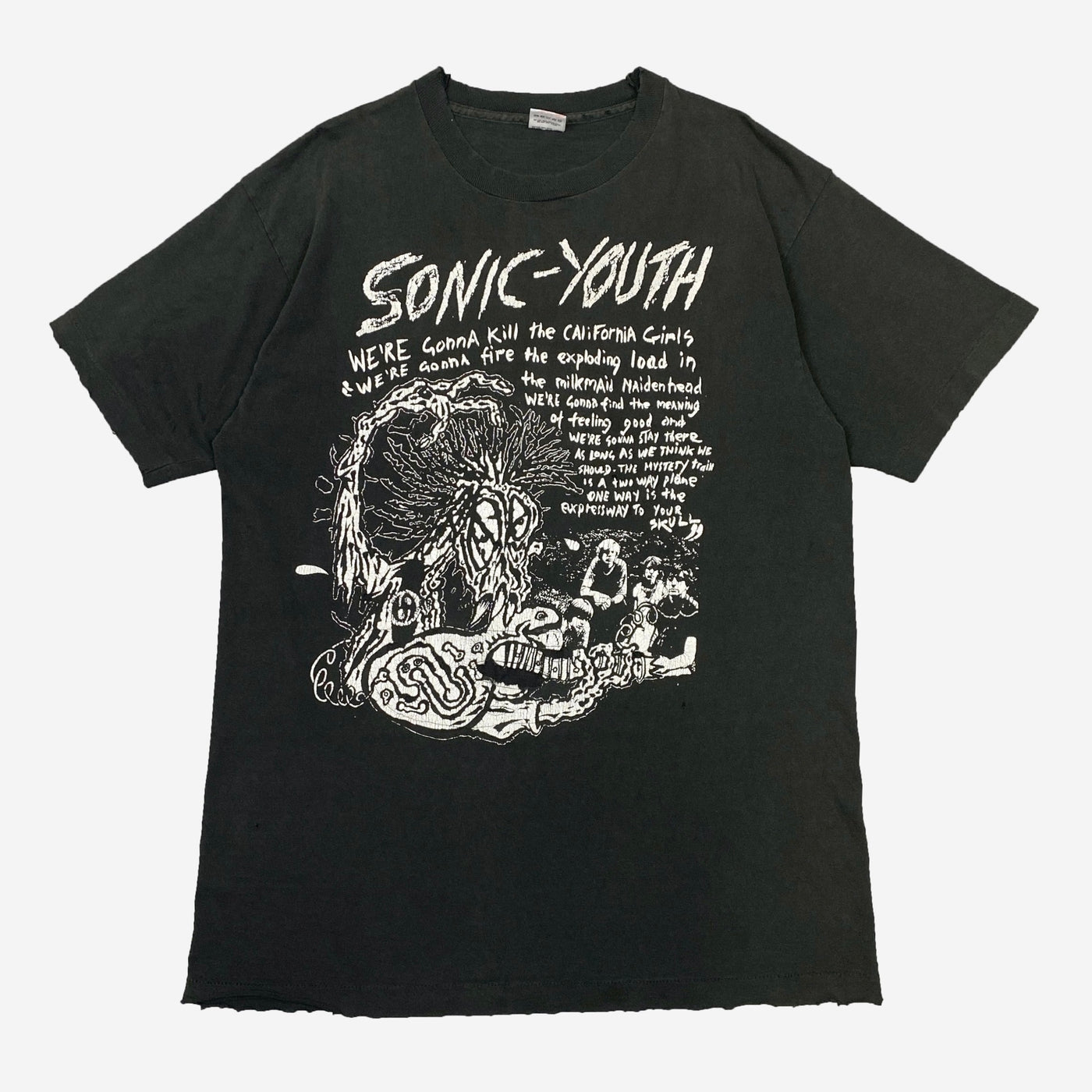 C. 1990 SONIC YOUTH T-SHIRT – JERKS™