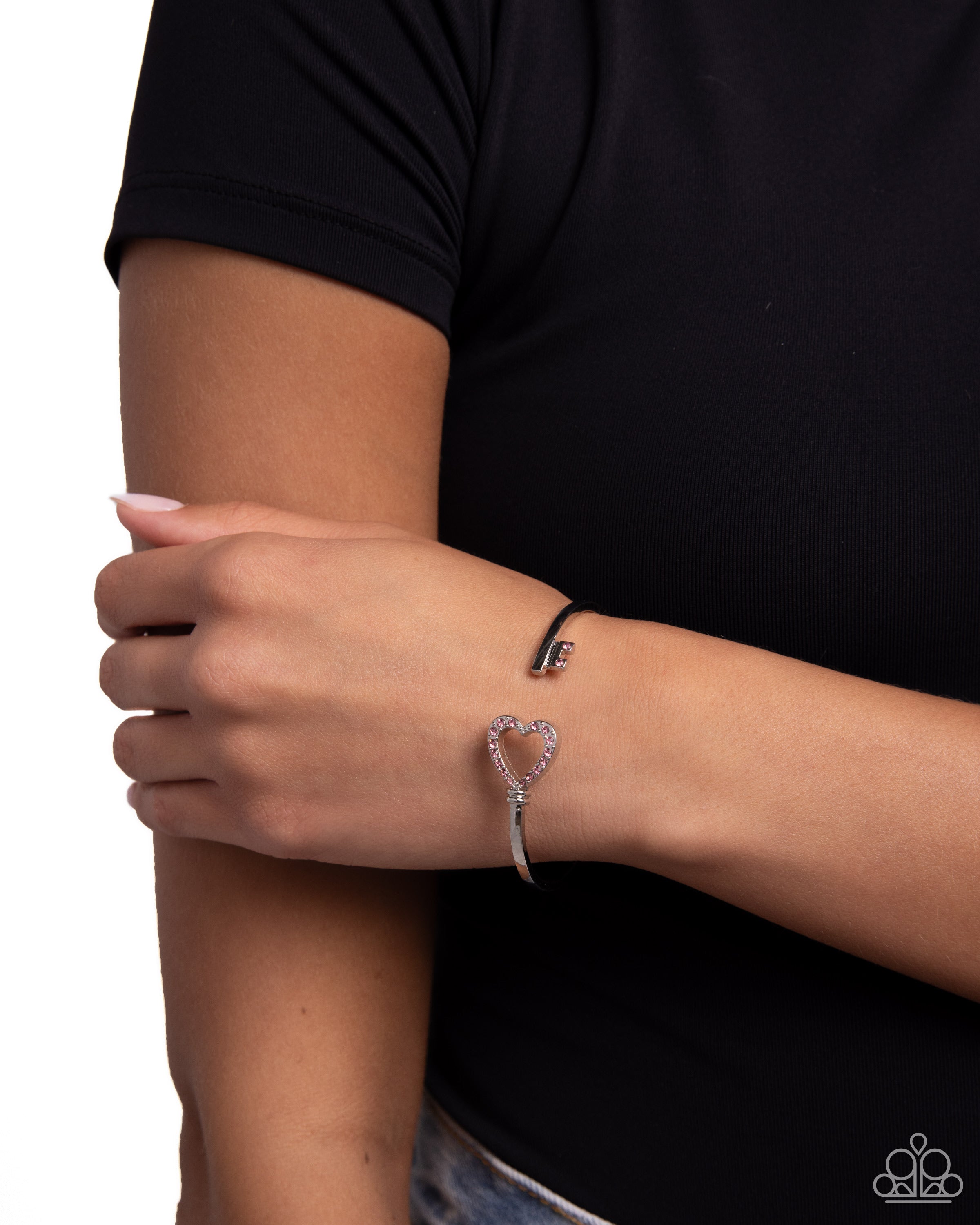 The Key to Romance - pink - Paparazzi bracelet – JewelryBlingThing