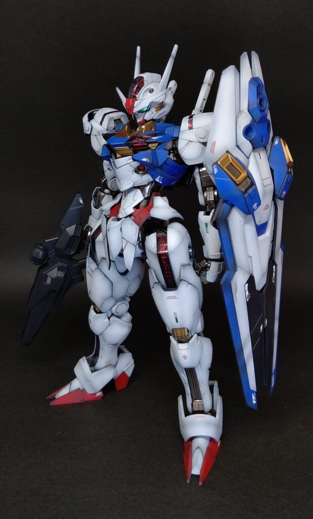 フルメカニクスガンダムエアリアルグラデーション塗装