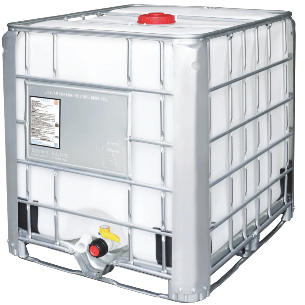 1000L 両側充填口付きプラスチック製IBCタンク - ジェイエワン包装