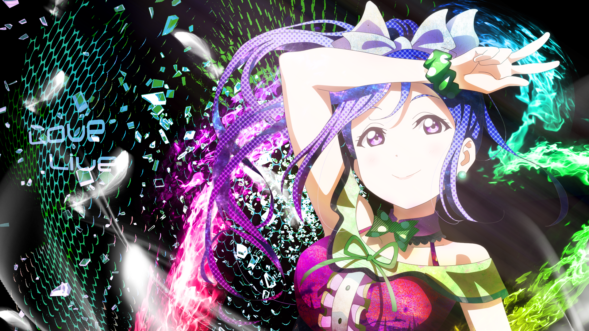 ラブライブ サンシャイン 壁紙 Flowers Exシリーズ 松浦果南 | 放縦惰弱録