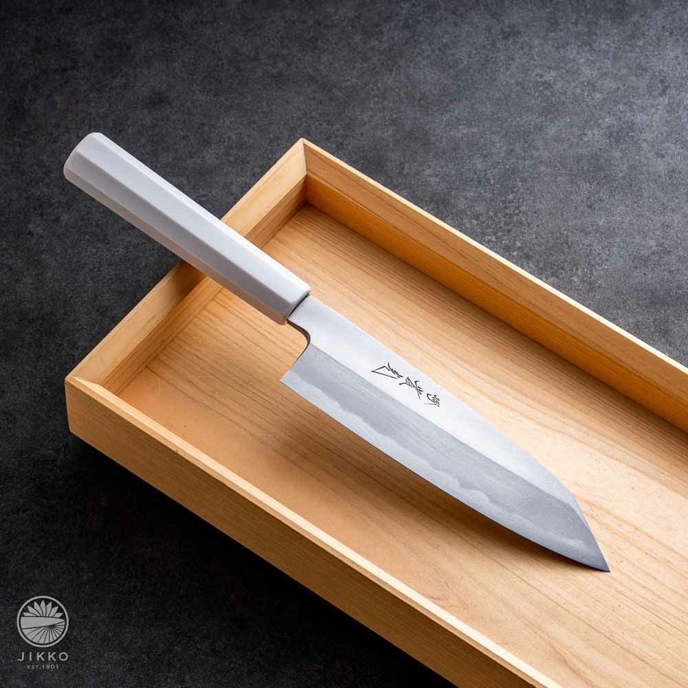 三徳包丁なのに片刃の新しい形の三徳包丁「片刃三徳」