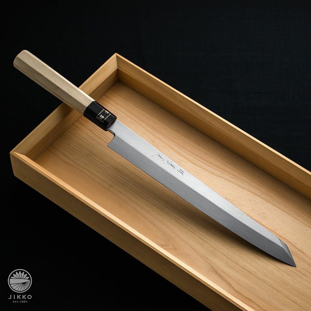 刺身切付】本焼 白紙3号 | 包丁通販なら明治33年創業の大阪 堺の實光