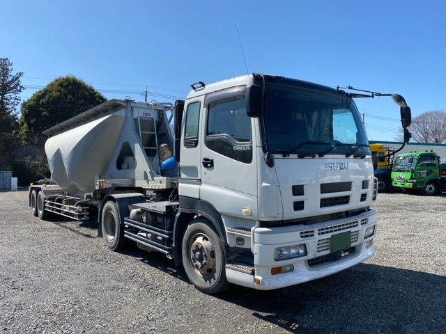 いすゞ ギガ バルクトレーラーセット / PKG-EXD52D8 + TNF22401改